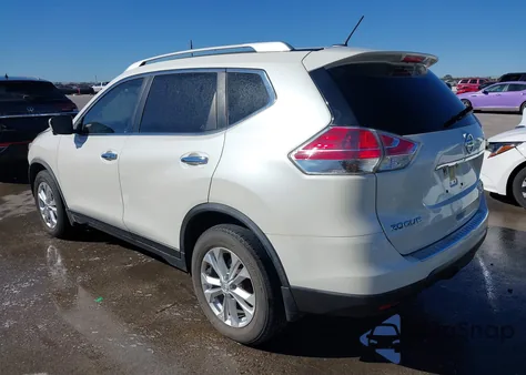 2016 Nissan Rogue Sv из США, поврежденный, VIN JN8AT2MT7GW029356